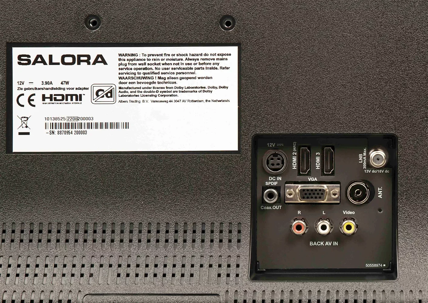 Salora 32MBA300 LED Android Smart Televisie met 220 Volt en 12 Volt aansluiting - Image 5
