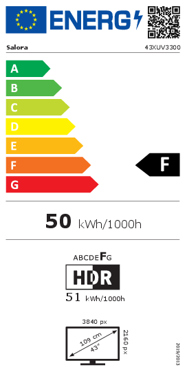 Salora 43XUV3300 Ultra HD 4K LED televisie met Smart TV - Image 6