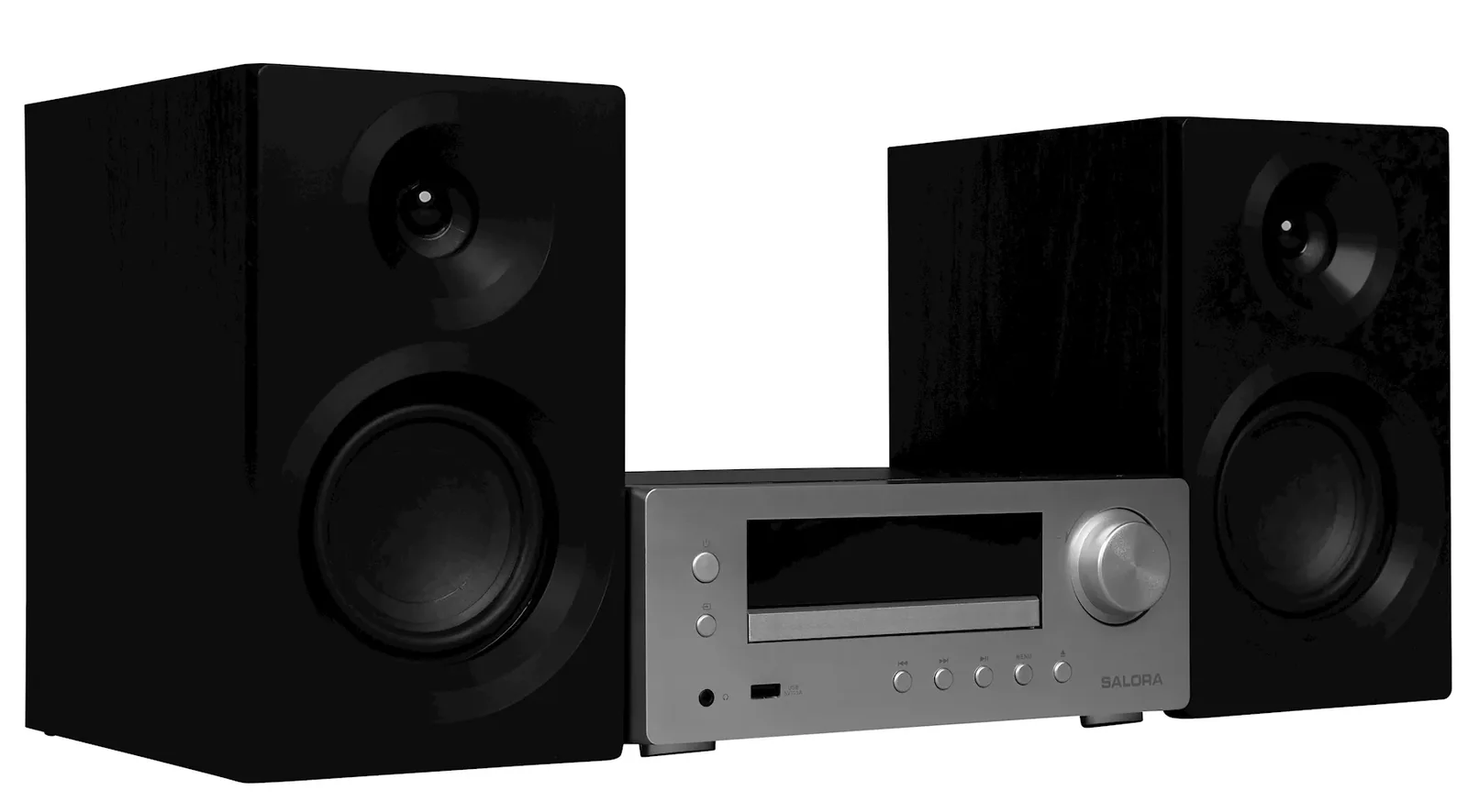 Salora MHS550 stereo microset met DAB+ radio en CD speler ingebouwd - Image 2