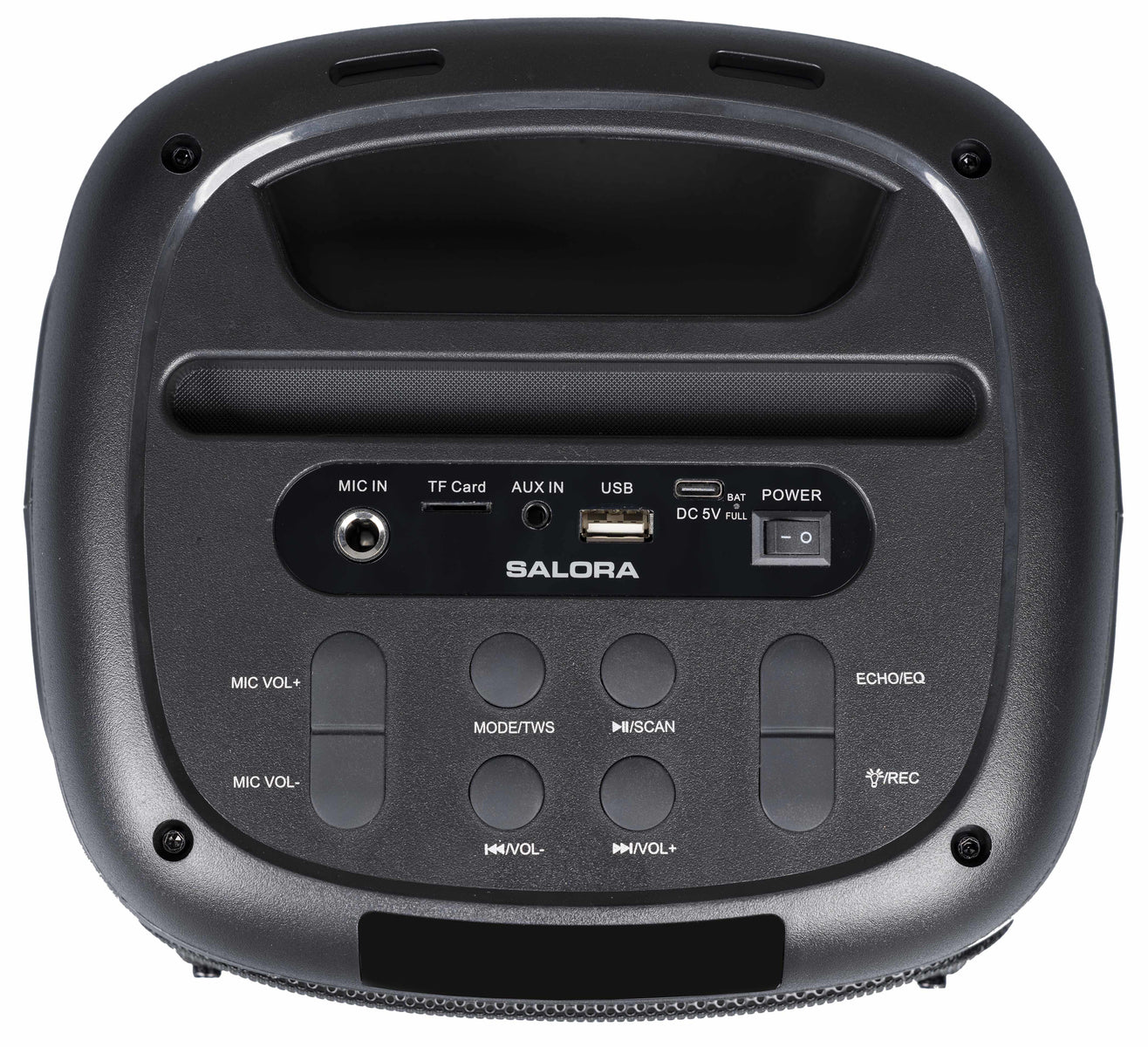 Salora Party Speaker M1 met ingebouwde accu en frontverlichting - Image 3