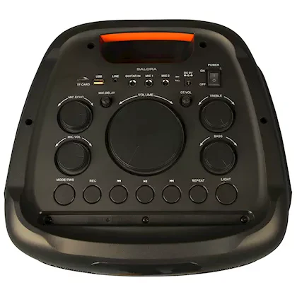 Salora Party Speaker XL1 met ingebouwde accu, microfoon en frontverlichting - Image 5