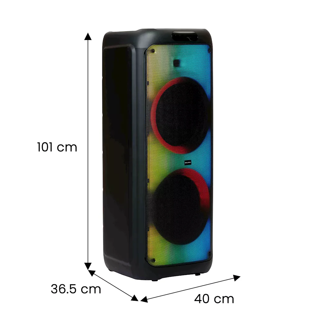 Salora Party Speaker XXL1 met microfoon en Karaoke functie - Image 7