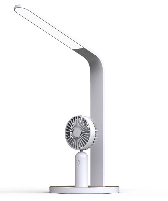 Salora TLF450 mini ventilator met LED tafellamp - Image 3
