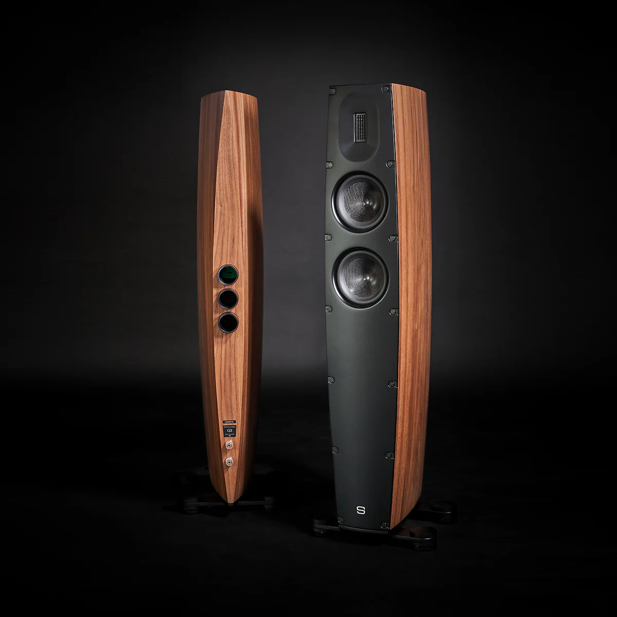 Scansonic Q3 walnoot High End 2.5 weg zuilluidspreker - Image 2