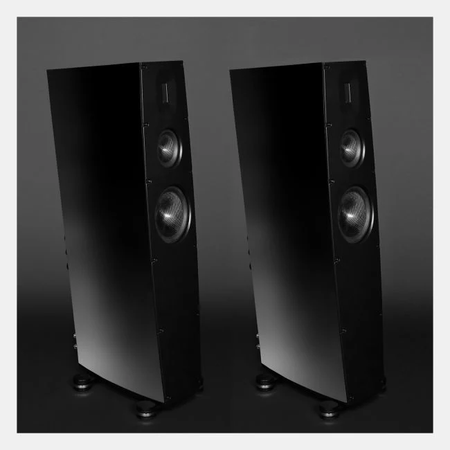 Scansonic Q8 zwart High End 3 weg zuilluidspreker