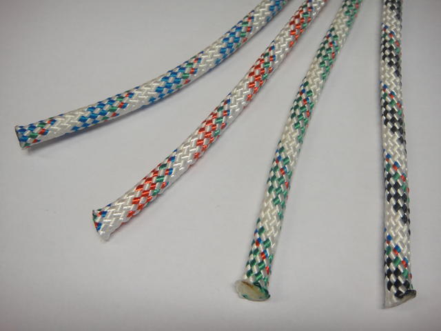 Seilflechter Atlantik Plus val- schoot lijn wit/blauw (per meter) - Image 2