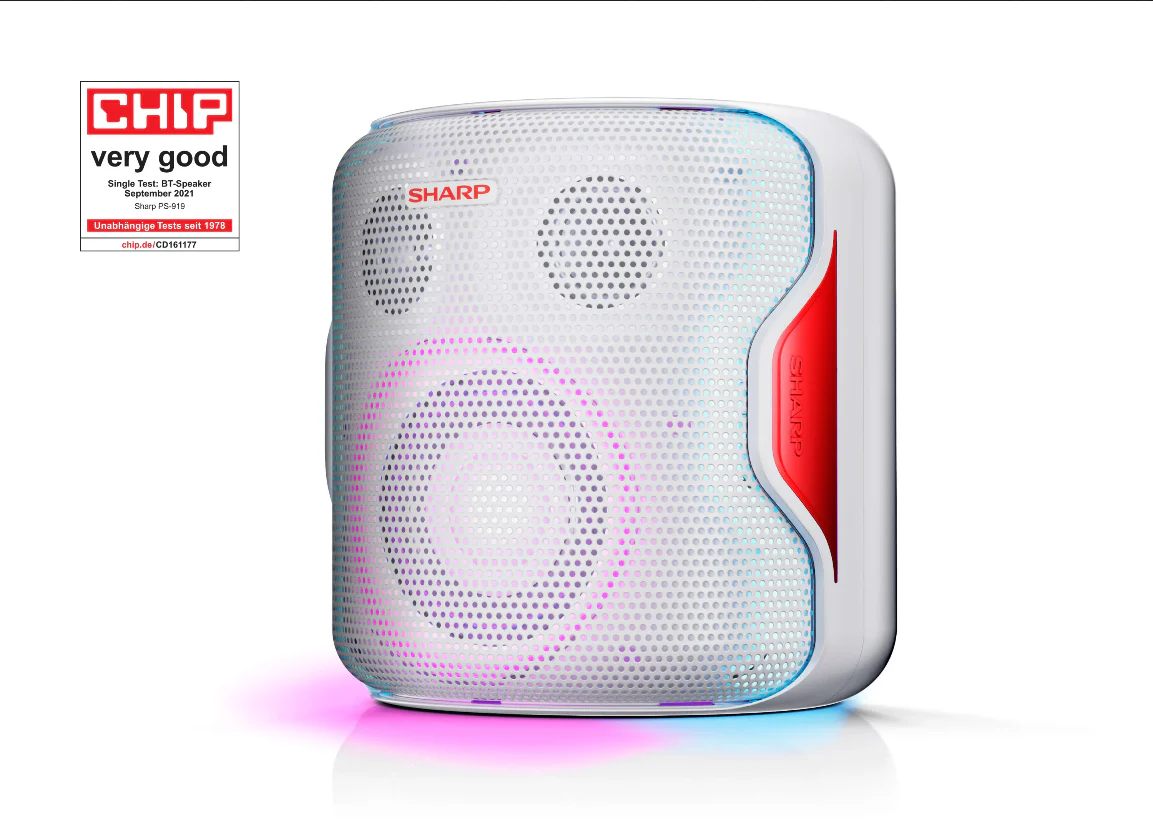 Sharp PS-919W Party Speaker met Accu - Image 3