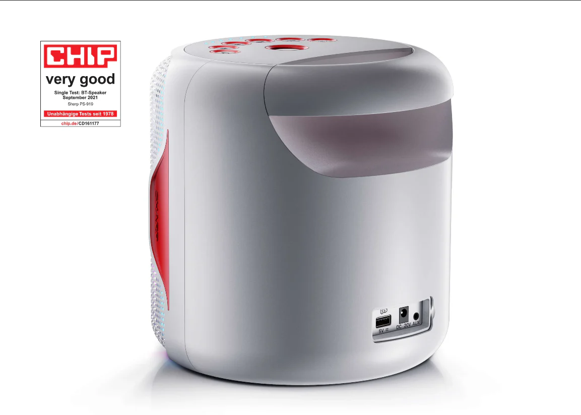 Sharp PS-919W Party Speaker met Accu - Image 4