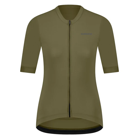 Shimano Futuro W fietsshirt korte mouwen groen dames