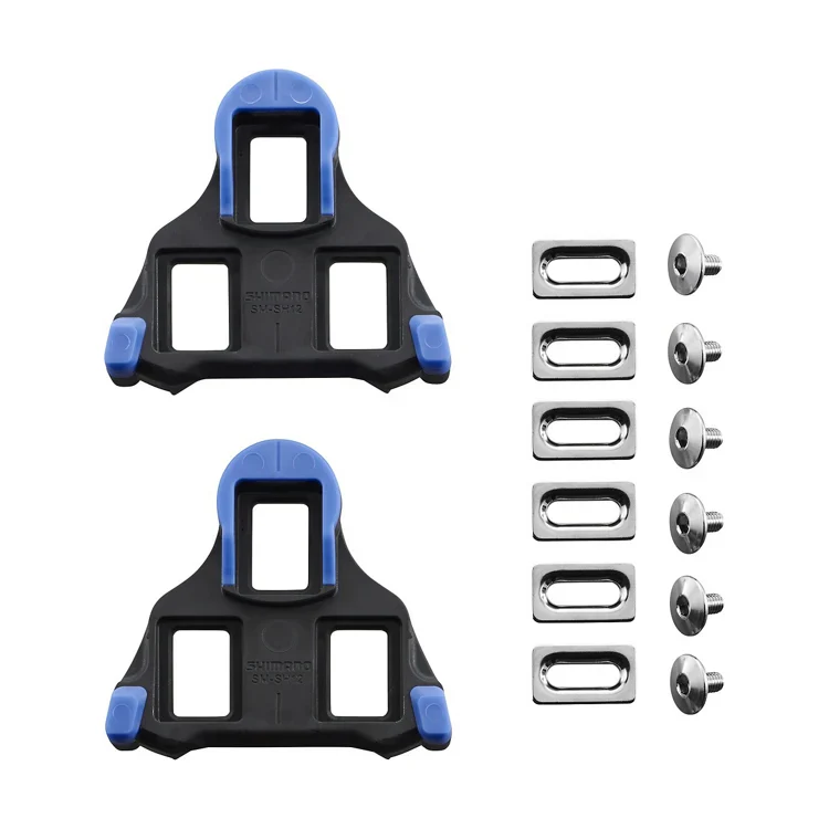 Shimano SM-SH12 SPD-SL Schoenplaatjes - Blauw (2° Speling)