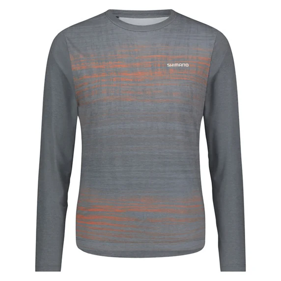 Shimano Spazio LM MTB fietsshirt lange mouwen grijs