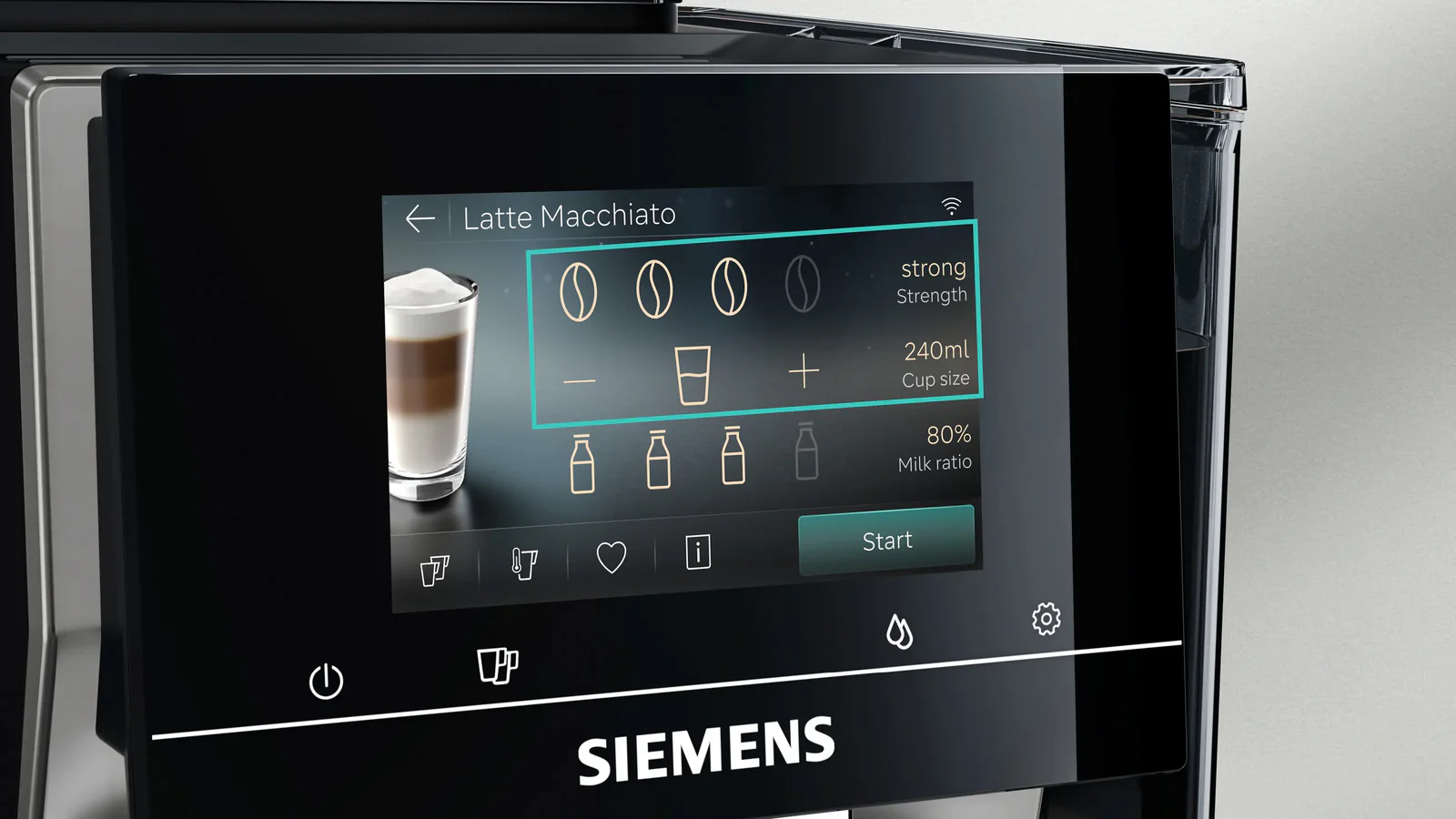 Siemens TP7X5BM7 Espresso koffiezetter - Image 2
