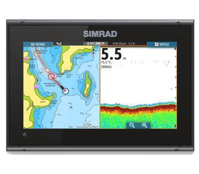 Simrad GO9 XSE met HDI transducer