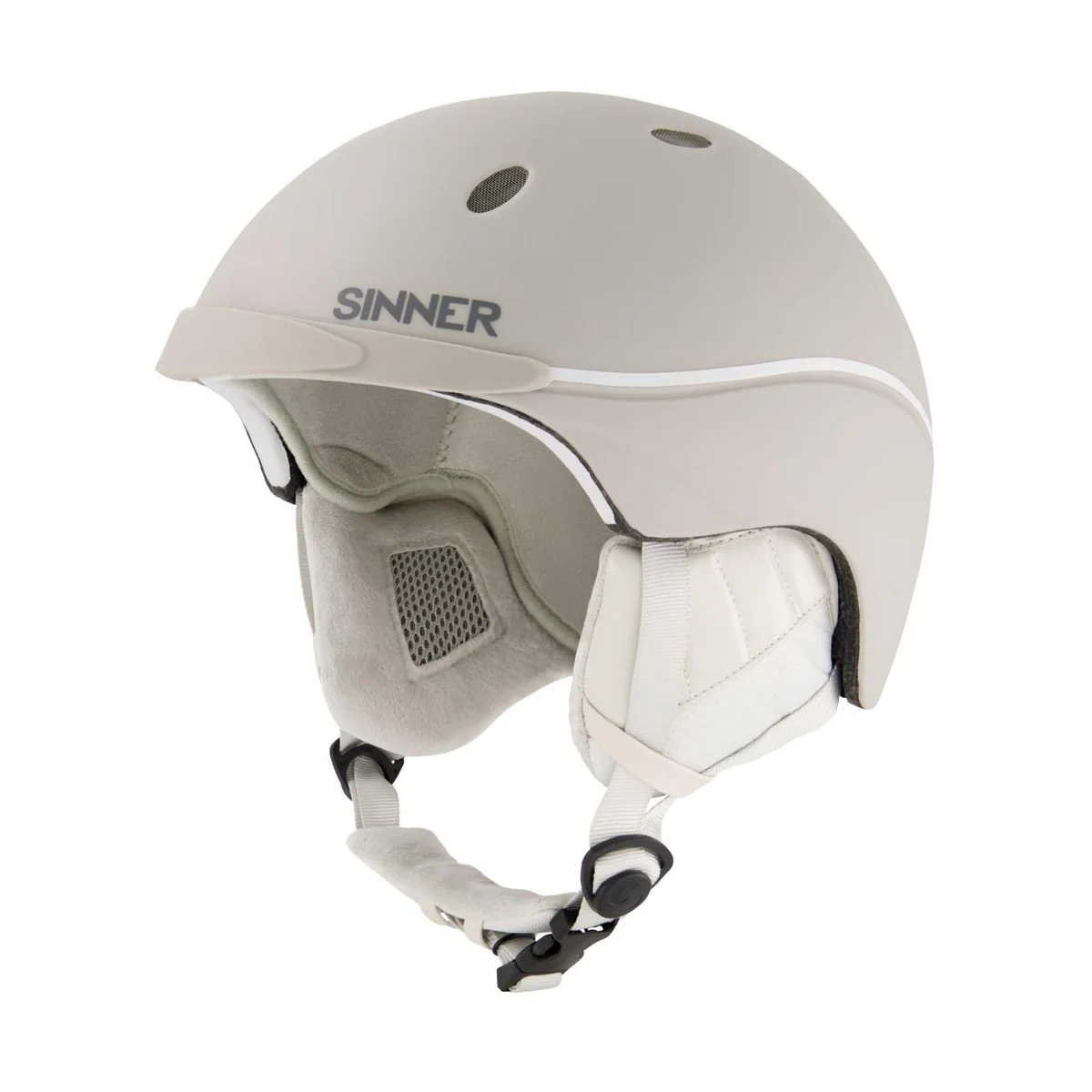 Sinner TITAN Skihelm - Mat Licht Grijs - Image 4