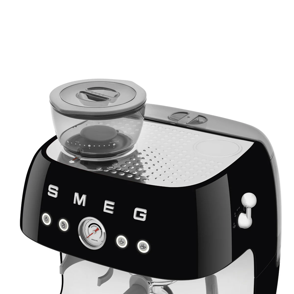 Smeg EGF03BLEU Espresso koffiemachine met bonenmaler jaren 50 model - Image 7