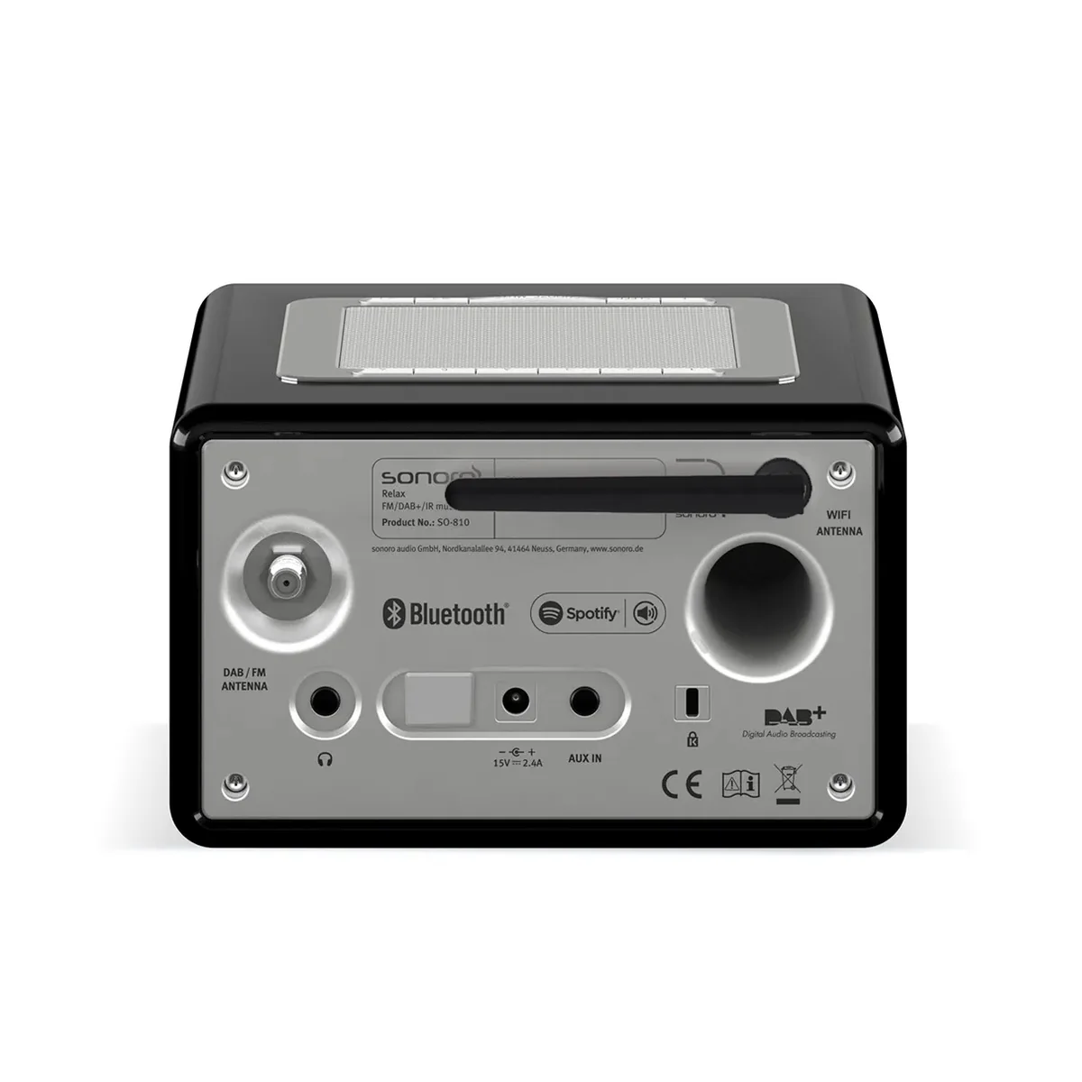 Sonoro Relax zwart zeer compacte Smart radio - Image 6