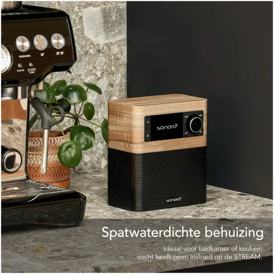 Sonoro Stream walnut compacte allround radio - Image 8