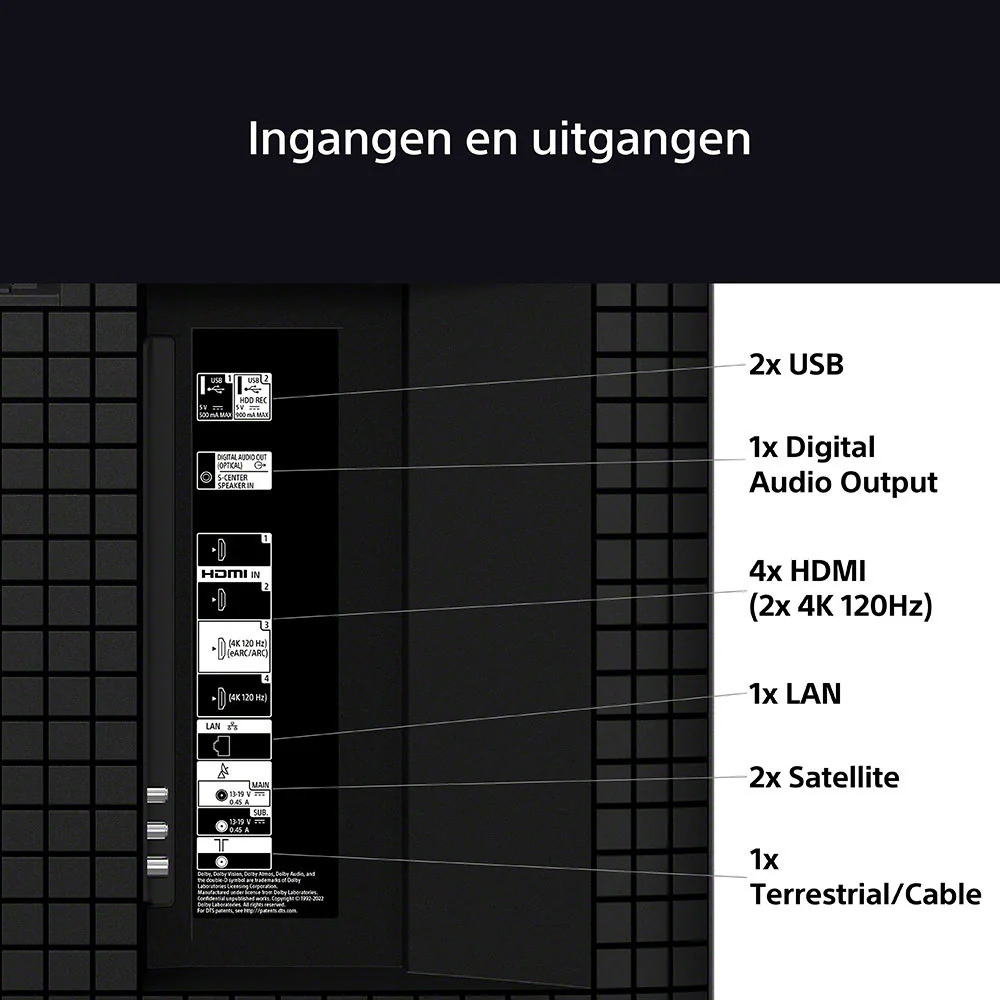 Sony K65XR70PAEP smart televisie - Image 12