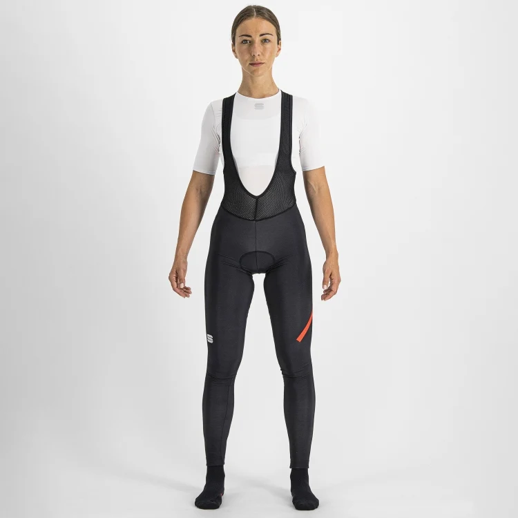 Sportful Fiandre Norian fietsbroek lang zwart dames