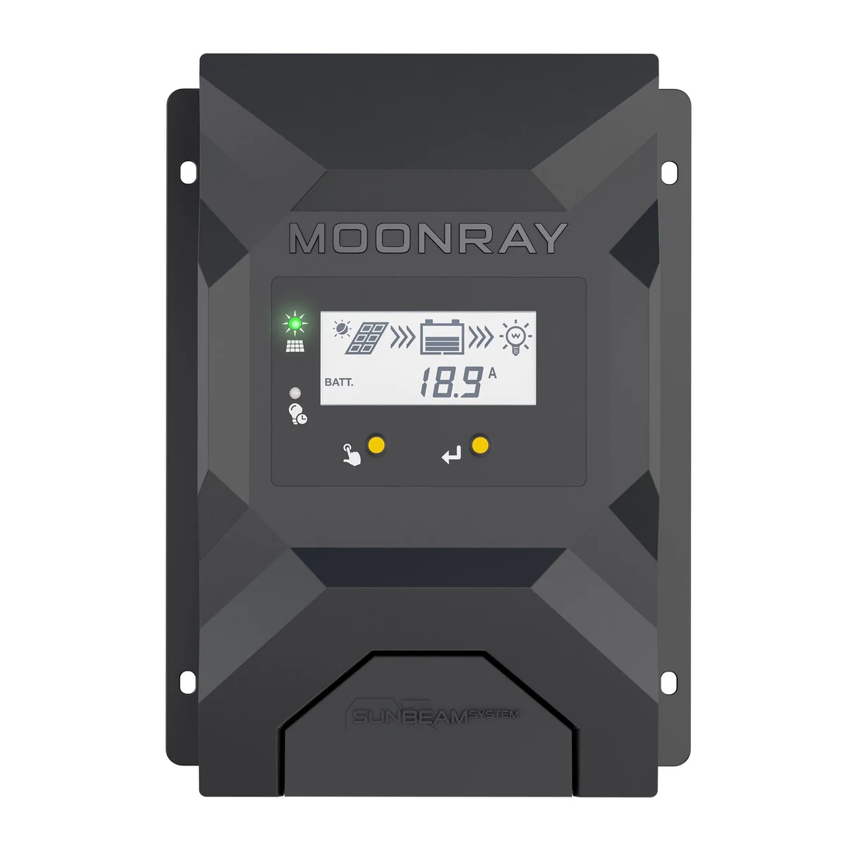 SUNBEAMsystem MoonRay 320 Gen2 MPPT 12/24 Volt laadregelaar