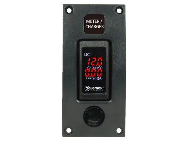 Talamex Curved add-on paneel Volt-/amperemeter