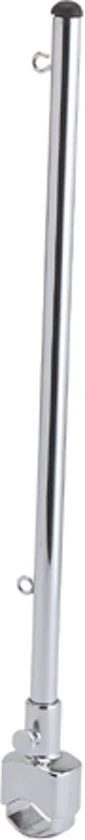 Talamex Vlaggenstok chroom 35 cm met railing bevestiginh 20-25mm