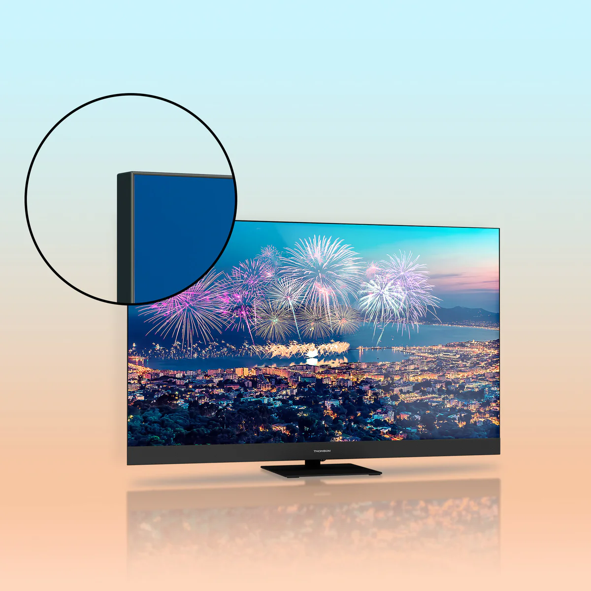 Thomson 50QG6C14 QLED Plus televisie met Google TV en front speaker - Image 7