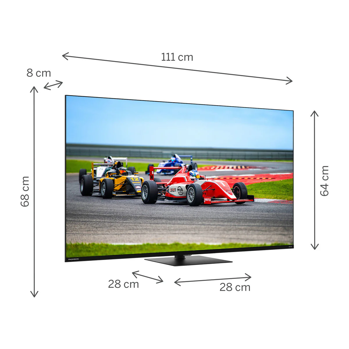 Thomson 50QG7C14 QLED Pro scherm met Google smart TV - Image 2
