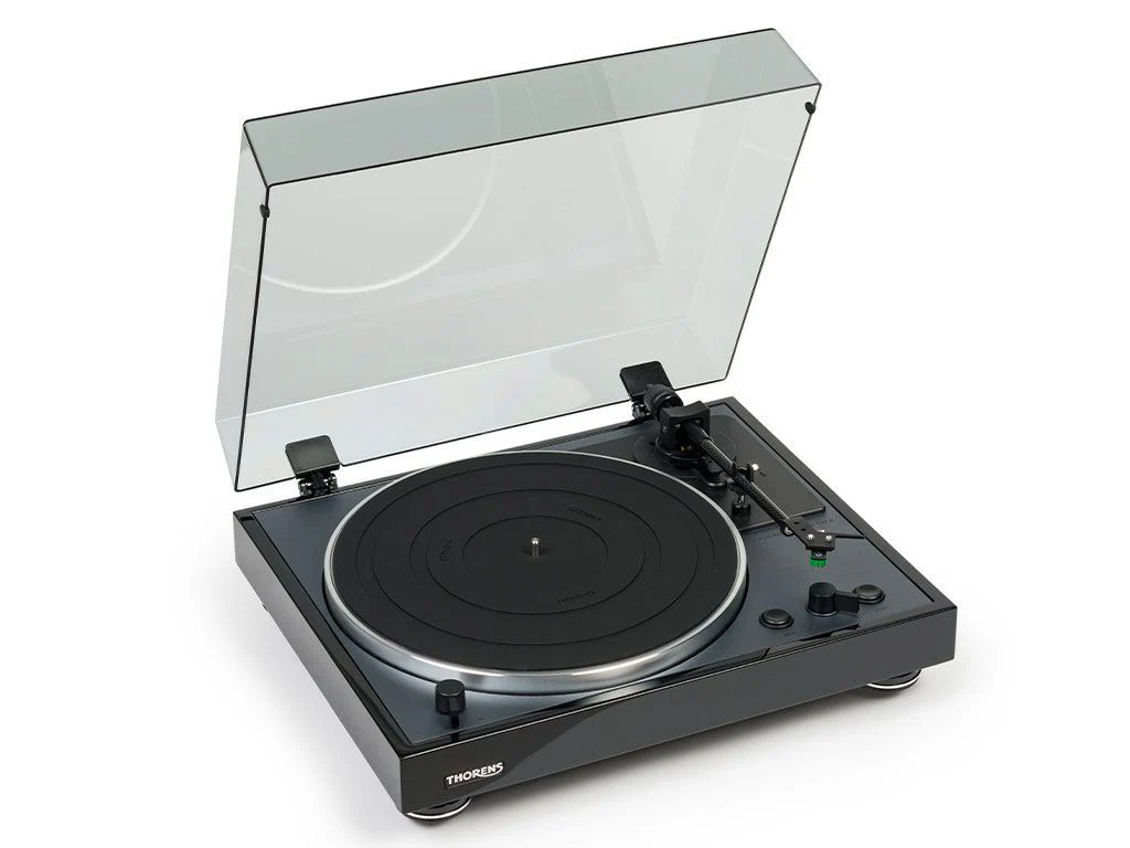 Thorens TD-102A zwart hoogglans Volautomatische platenspeler - Image 3