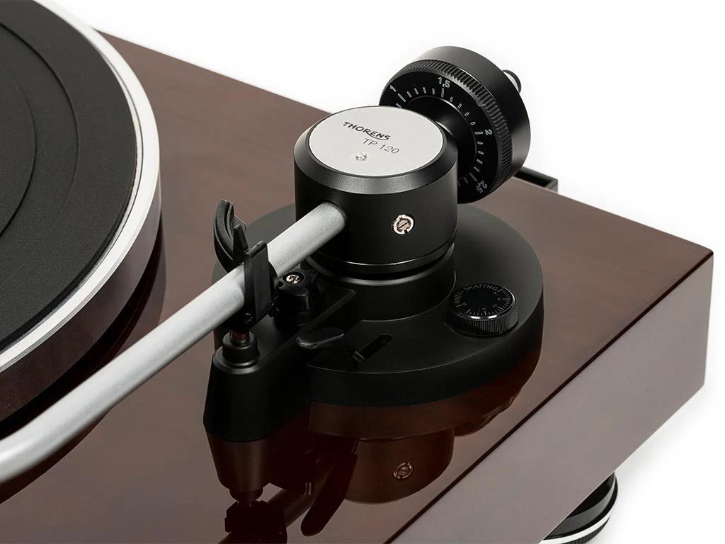 Thorens TD 204 walnoot handmatige snaaraangedreven platenspeler - Image 4