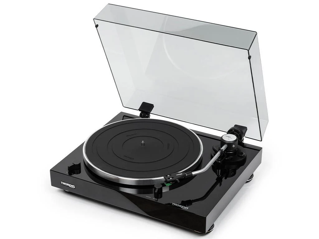 Thorens TD 204 zwart handmatige snaaraangedreven platenspeler - Image 4