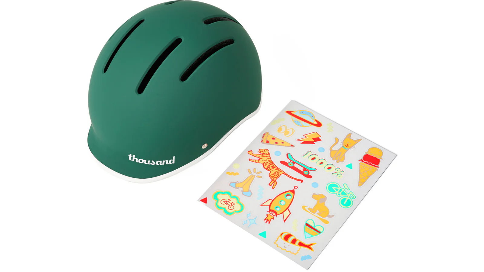 Thousand Jr. Kids Fietshelm kinder - Going Green - Image 6