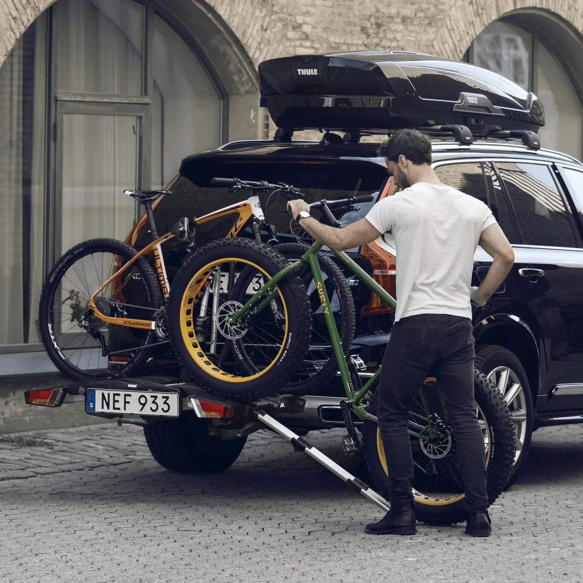 Thule EasyFold XT opvouwbare oprijgoot aluminium - Image 5