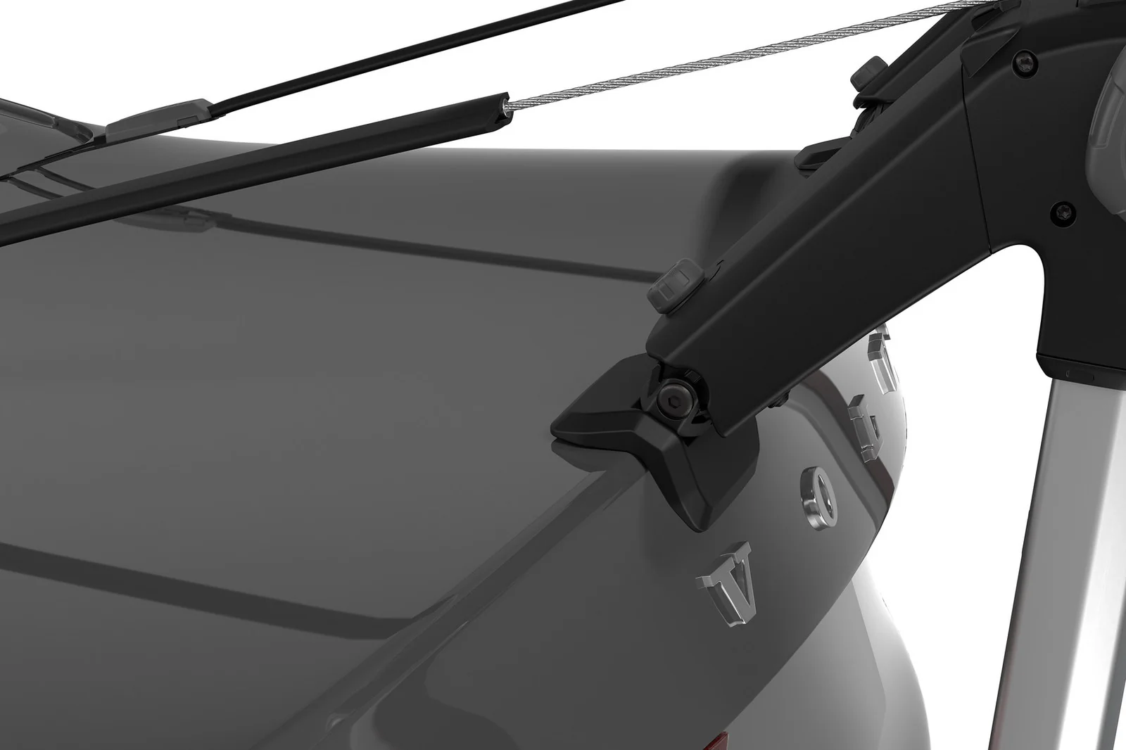 Thule OutWay Hanging 2 fietsendrager voor op de kofferbak zwart met aluminium - Image 5