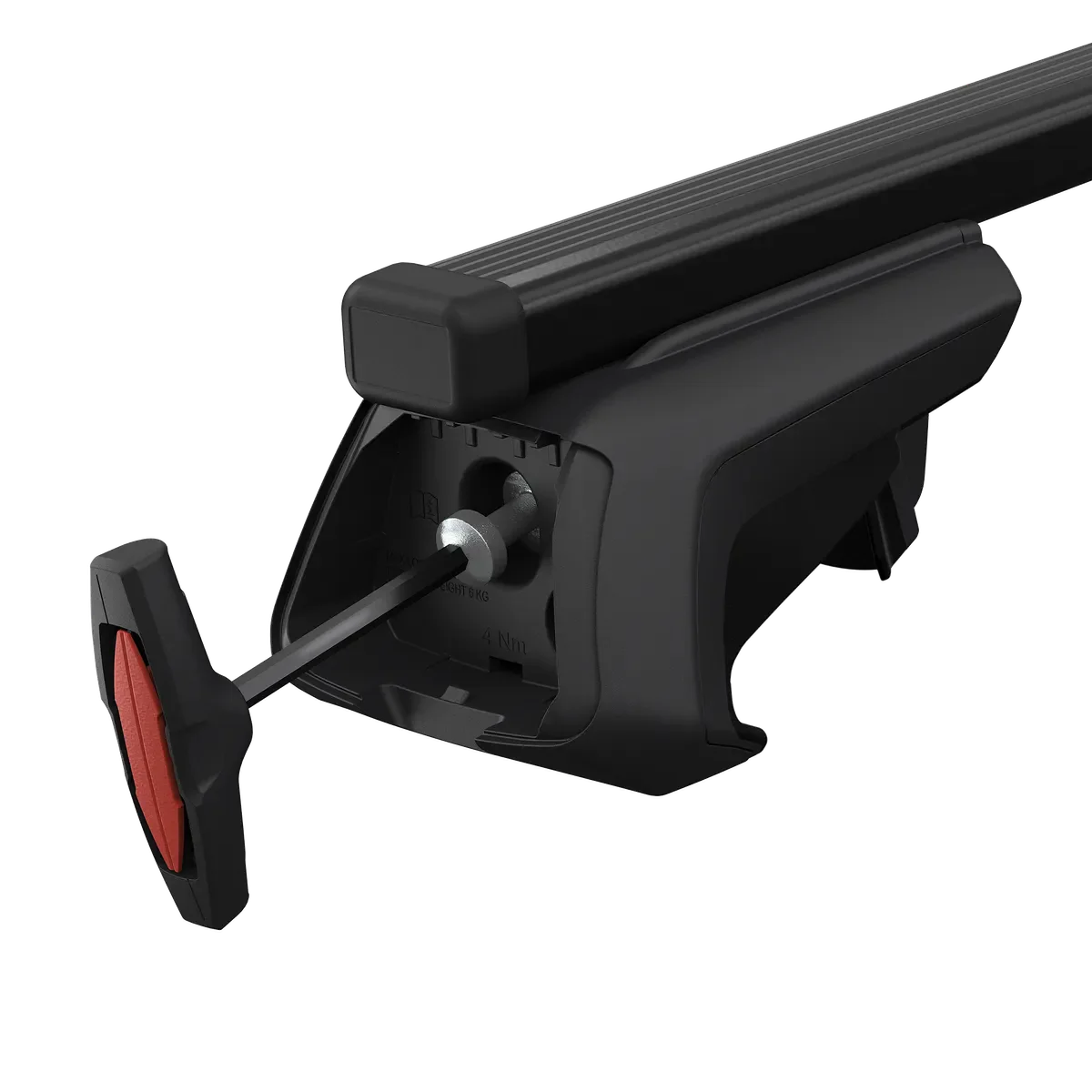Thule SmartRack XT SquareBar compleet universeel dragersysteem met verhoogde rails zwart - Image 4