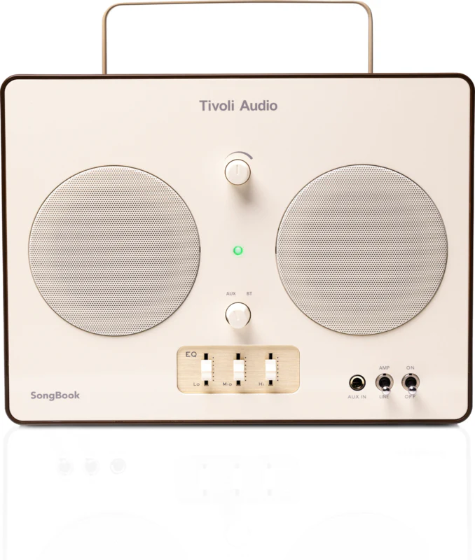 Tivoli Songbook Retro Look Bluetooth speaker met ingebouwde accu en line in - Image 3