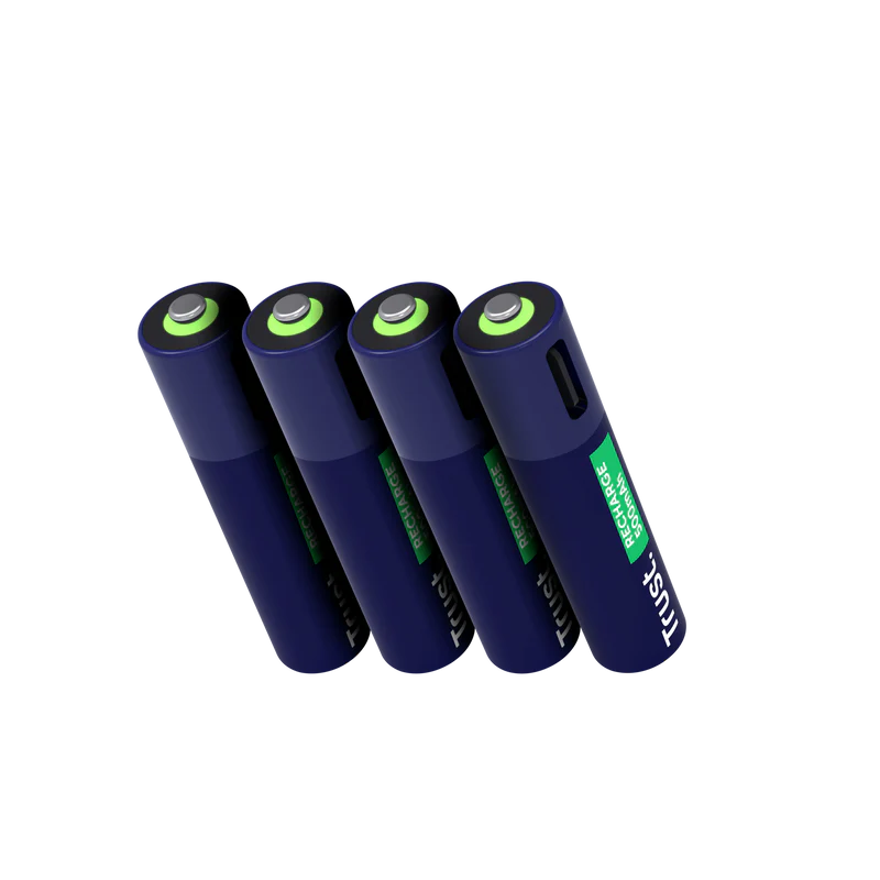 Trust USB-C Rechargeable batteries 4p-AAA - Image 3