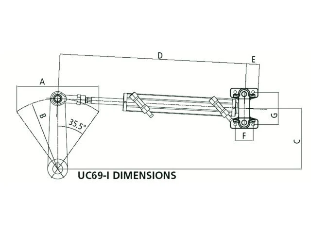 Ultraflex Gotech Inboard Set hydraulisch stuursysteem voor binnenboordmotoren tot 115 pk - Image 3