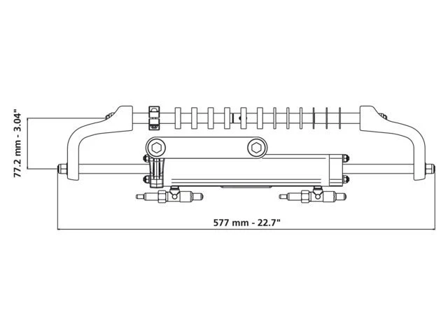 Ultraflex Gotech Outboard Set hydraulisch stuursysteem voor buitenboordmotoren tot 115 pk - Image 3