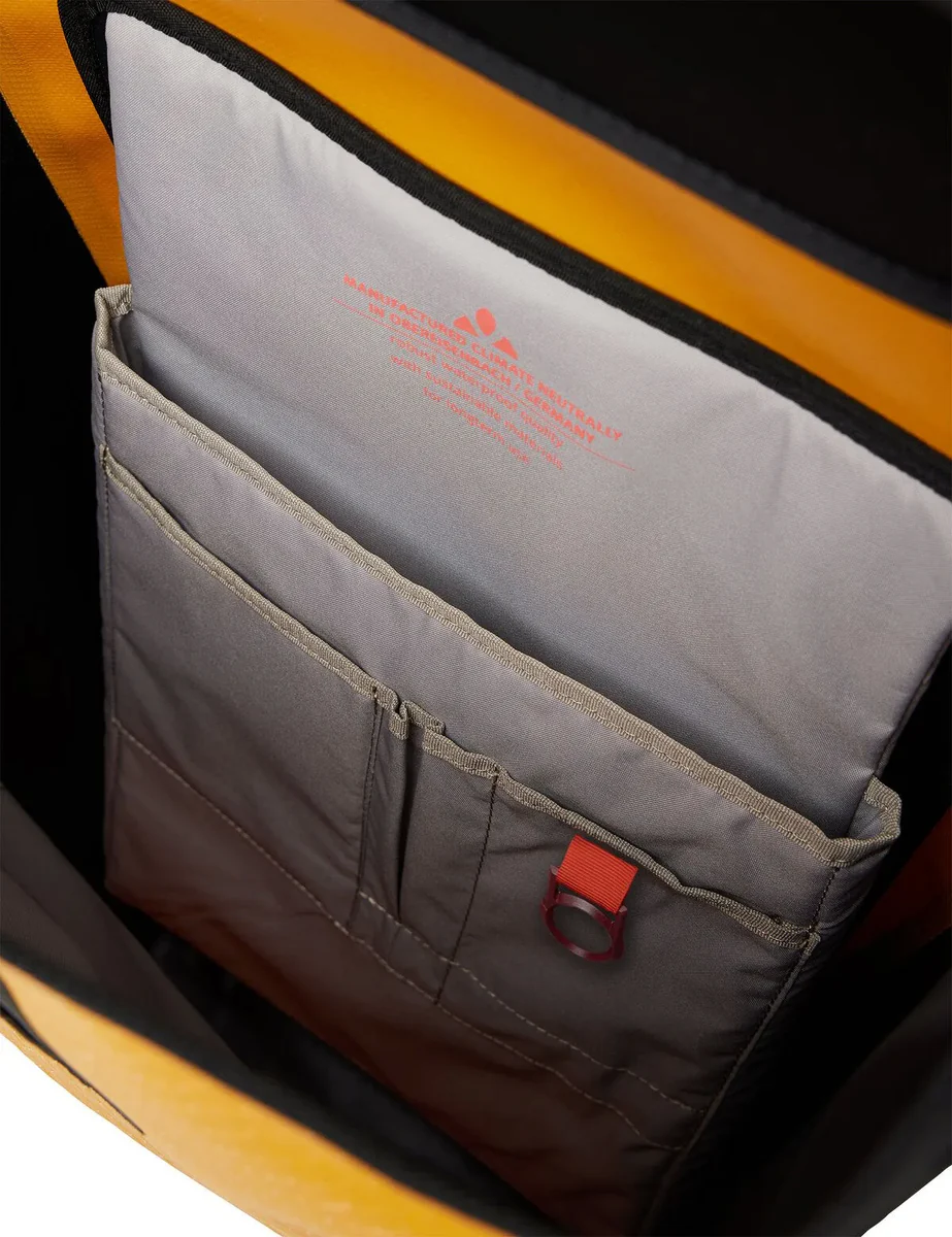 Vaude Clubride Aqua 25 l fietsrugzak waterdicht geel - Image 3