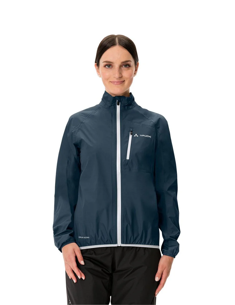 Vaude Drop III regenjack dames blauw - Image 3