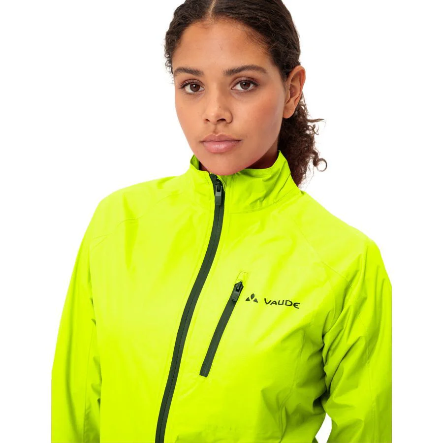 Vaude Drop III regenjack dames neon geel - Image 11
