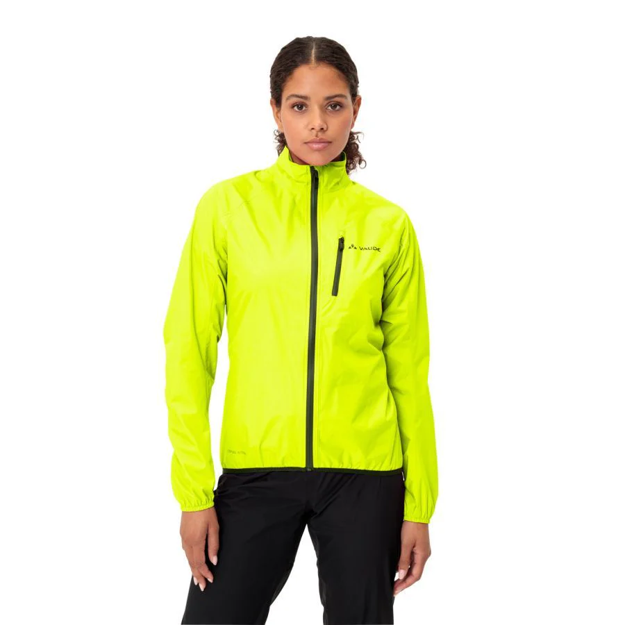 Vaude Drop III regenjack dames neon geel - Image 13