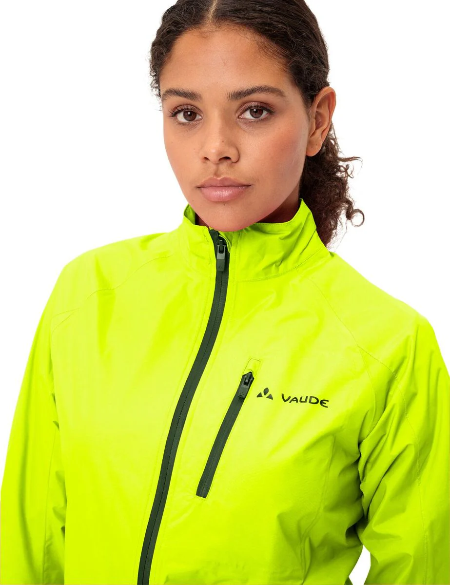 Vaude Drop III regenjack dames neon geel - Image 6