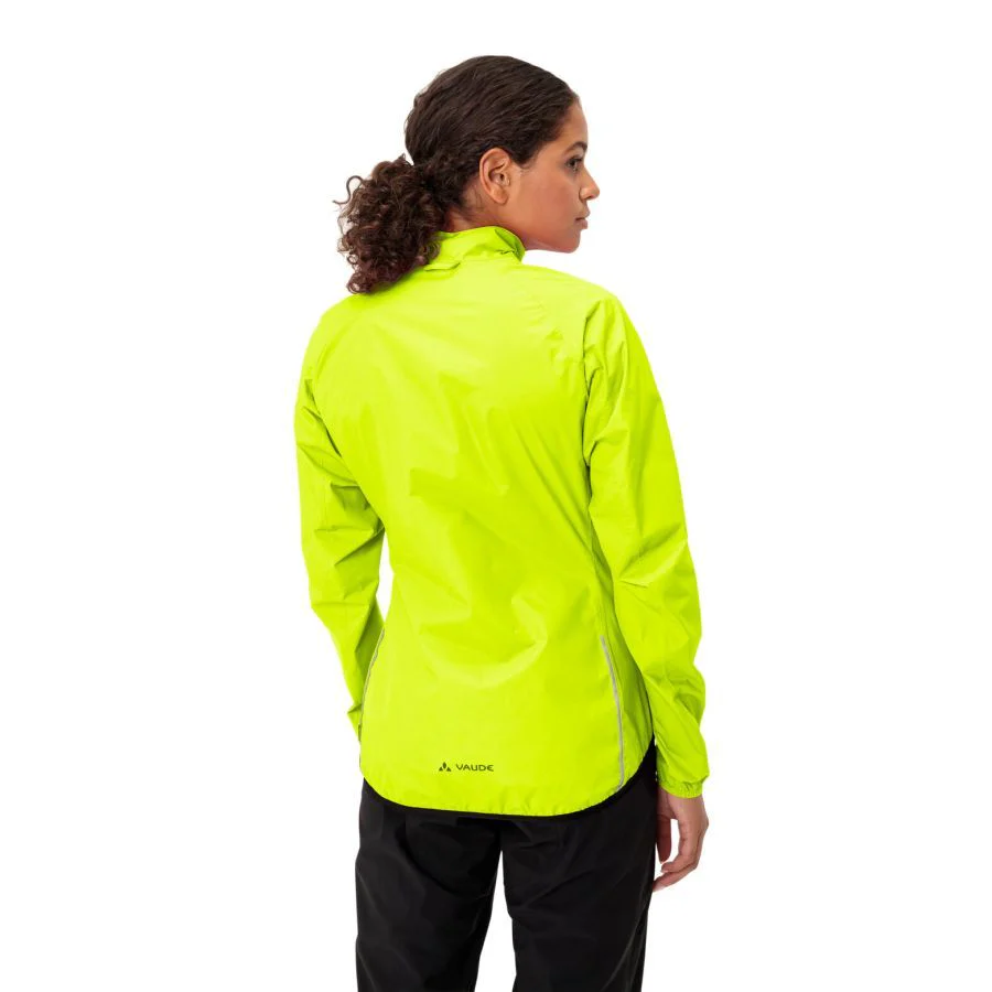 Vaude Drop III regenjack dames neon geel - Image 9