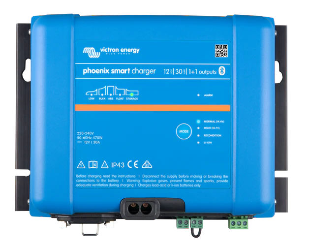 Victron Phoenix Smart IP43 12/30(1+1) acculader