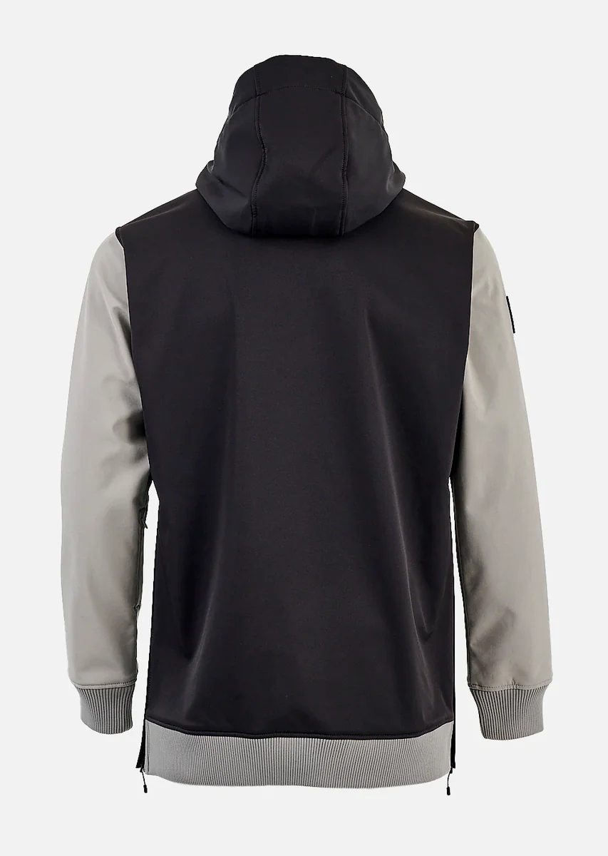 WATTS Orbital Softshell Ski Jas - Lichtgrijs/Groen - Image 2