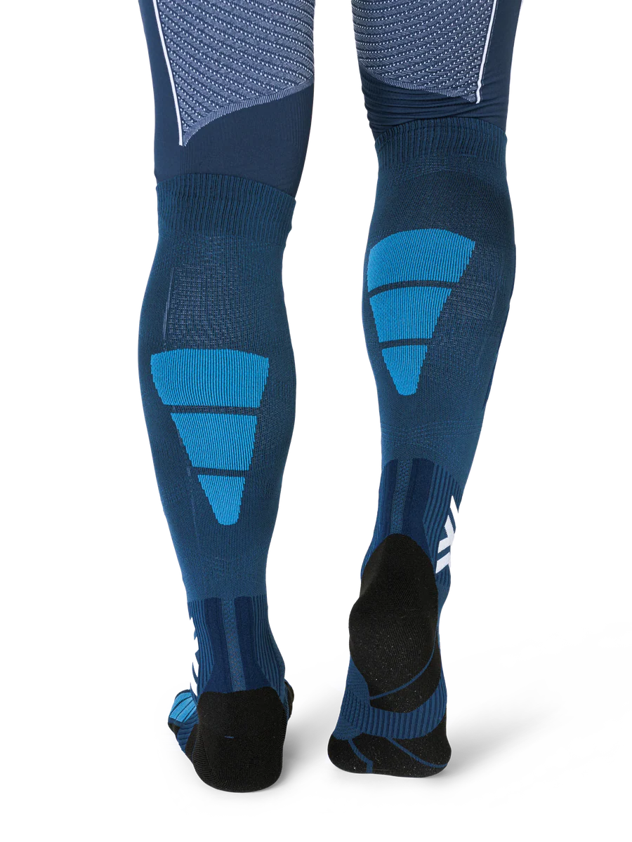 X-Socks Ski Expert OTC skisokken met semi-compressie blauw/zwart - Image 4